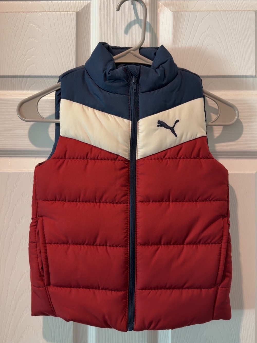 Boys Puma Puffer Vest size 6